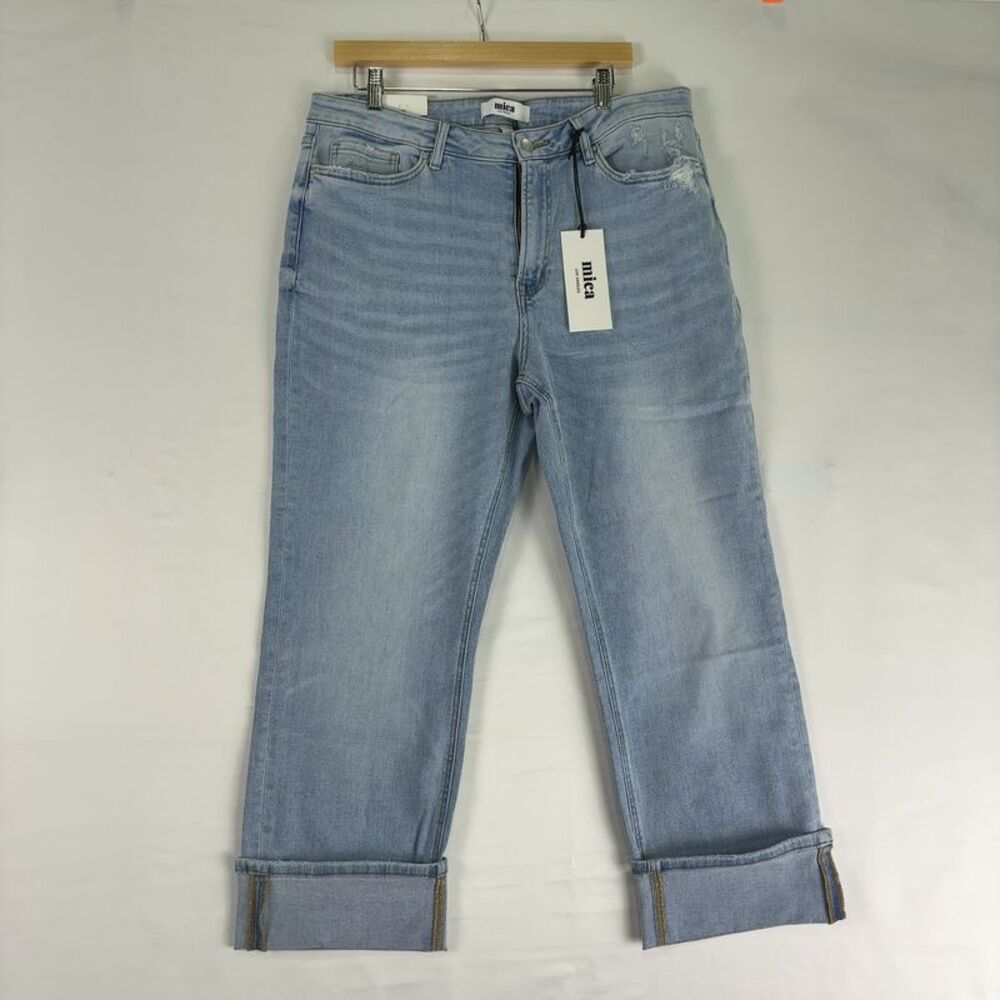 unknown brand High Rise Straight Jeans